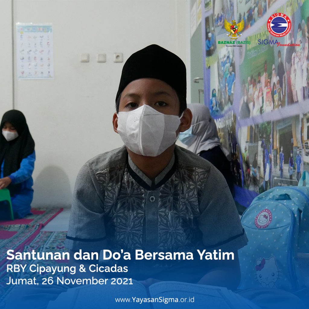 Santunan dan Do'a Bersama Yatim Pekan ke 4